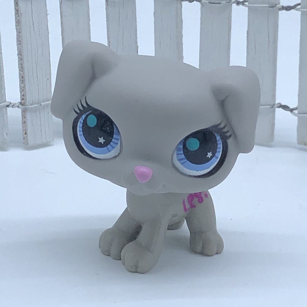 Littlest Pet Shop Authentic LPS #2789 Gray Dalmatian Dog Blind Bag Dalmation